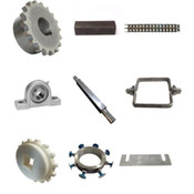 Pieces of dual belt accessories kit